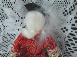 italy white hair red view
